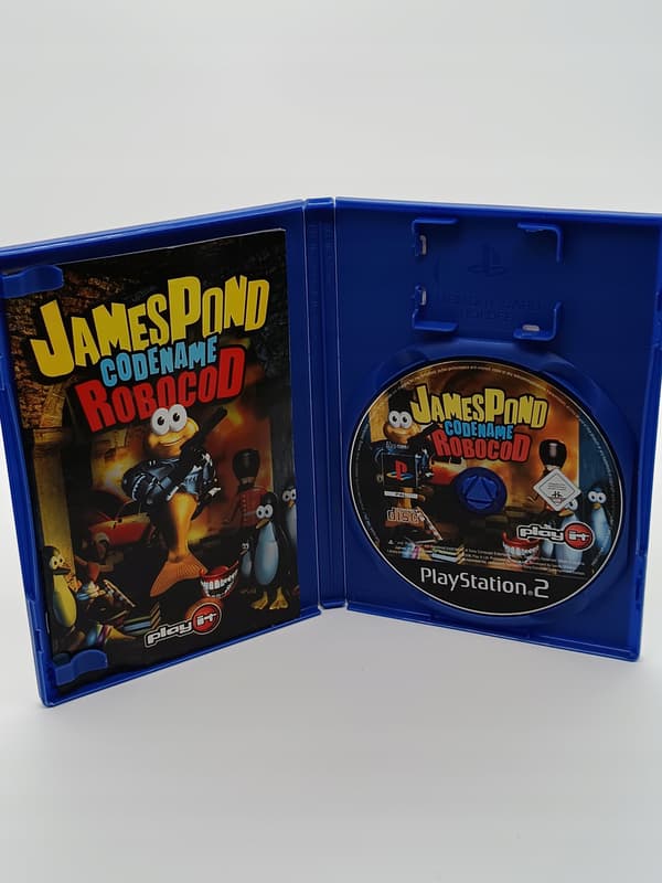 JAMES POND CODENAME ROBOCOD game for Sony PlayStation 2 (PS2)