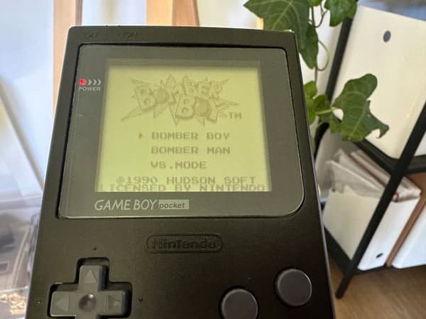 The video game *Bomber Boy Atomic Punk*: Nintendo Game Boy