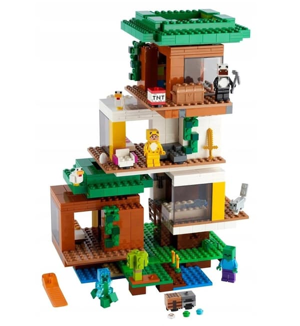 Lego Minecraft Modern Treehouse 21174
