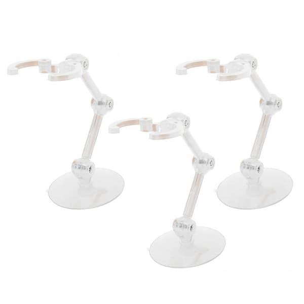 Doll stand, plastic stand for collectable figurines