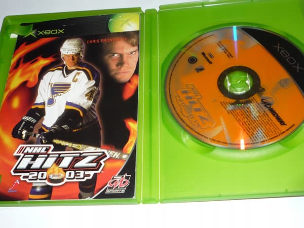 XBOX NHL HITZ 2003 MICROSOFT ICE HOCKEY GAME FOR XBOX