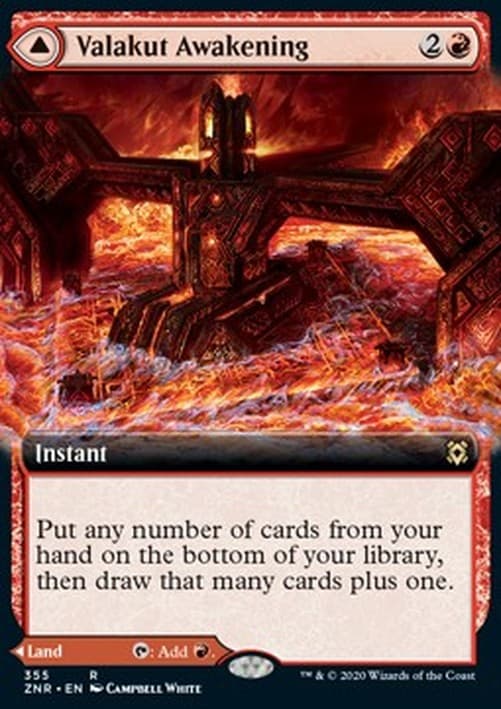 Magic: The Gathering Valakut Awakening // Valakut Stoneforge