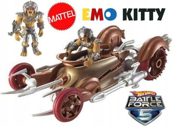 HOT WHEELS BATTLE FORCE 5 – FANGORE + FIGURE