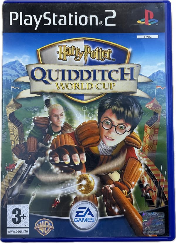 HARRY POTTER QUIDDITCH WORLD CUP PS2 disc – very good+ condition