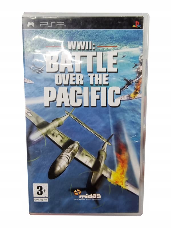WWII BATTLE OVER THE PACIFIC PSP SET INCLUDING AN AIRCOMBAT GUIDE