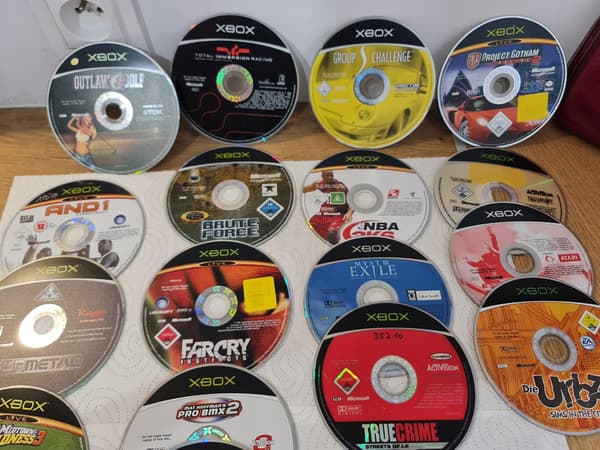 Game collection, game set, Xbox Classic boxed set – 22-game set