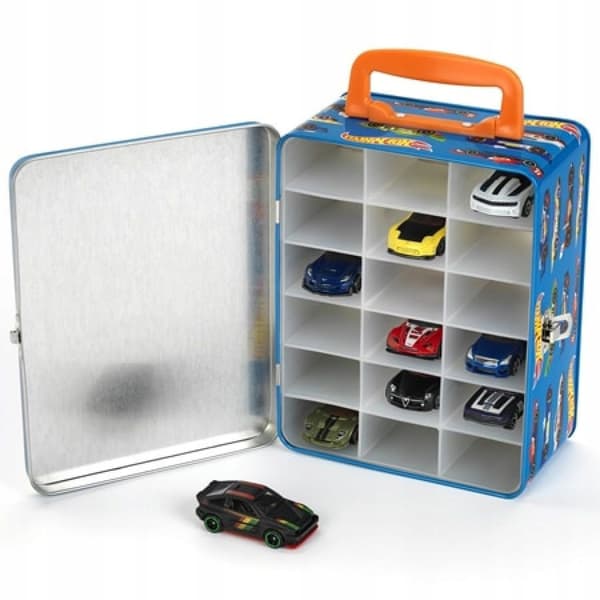 Klein Hot Wheels 18-car storage tin