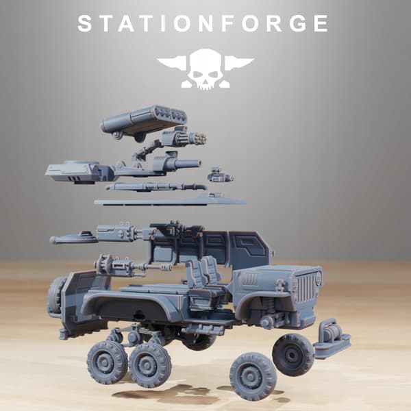 GrimGuard pansret kjøretøy – Station Forge