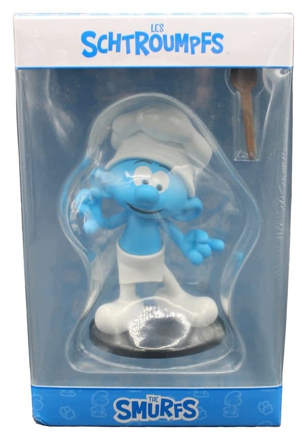 12 cm Smurf Chef figurine
