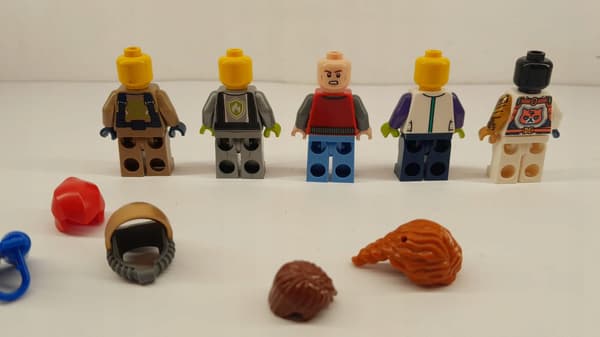 LEGO 5 Back to the Future Marty McFly figures btf001 Back to the Future
