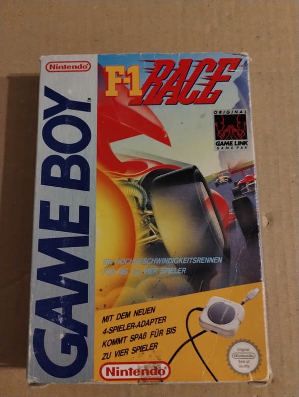 F-1 Race Game Boy Classic + Adapter