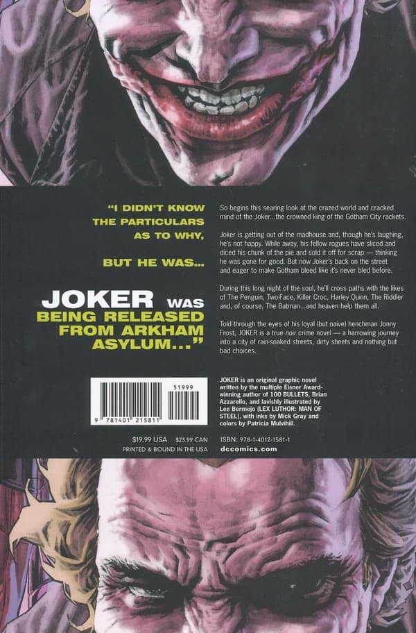 The Joker by Brian Azzarello