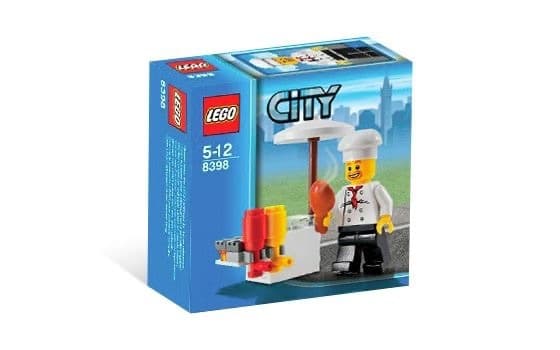 New LEGO City 8398 BBQ Stand, MISB, 2009