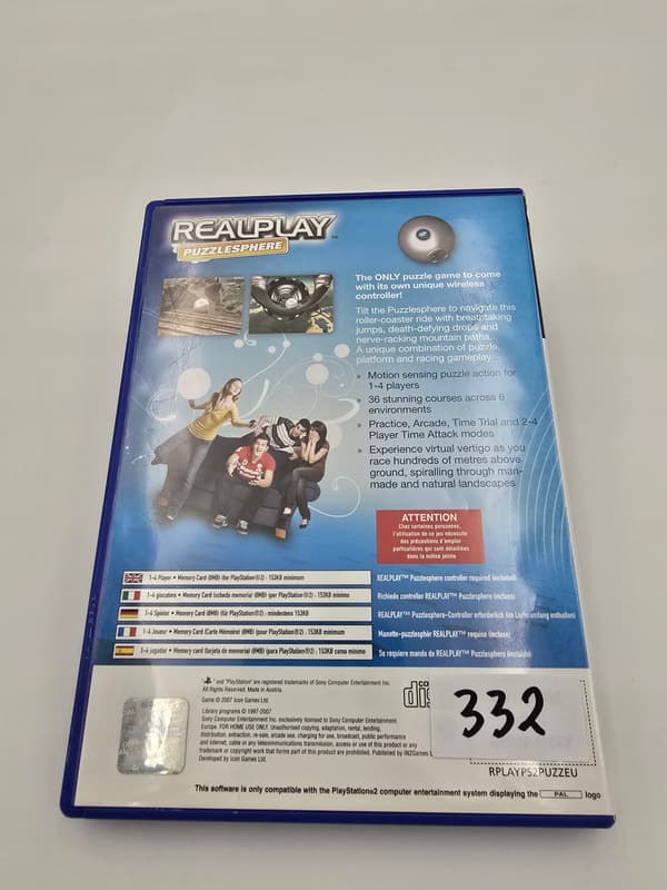 PLAYSTATION 2 REALPLAY PUZZLE SPHERE