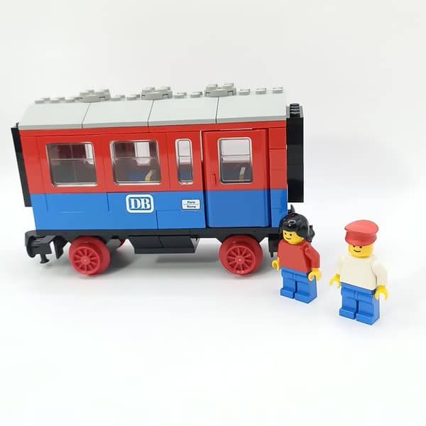 LEGO Legoland Town 7818 Train – Passenger Carriage + BOX