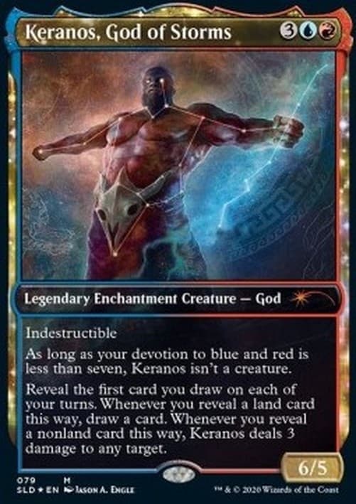 Magic: The Gathering Keranos, God of Storms