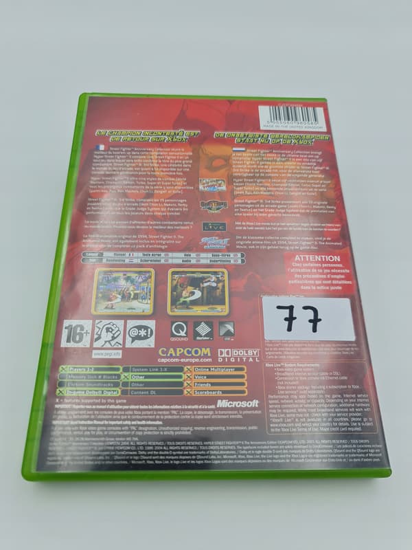 XBOX STREET FIGHTER ANNIVERSARY COLLECTION