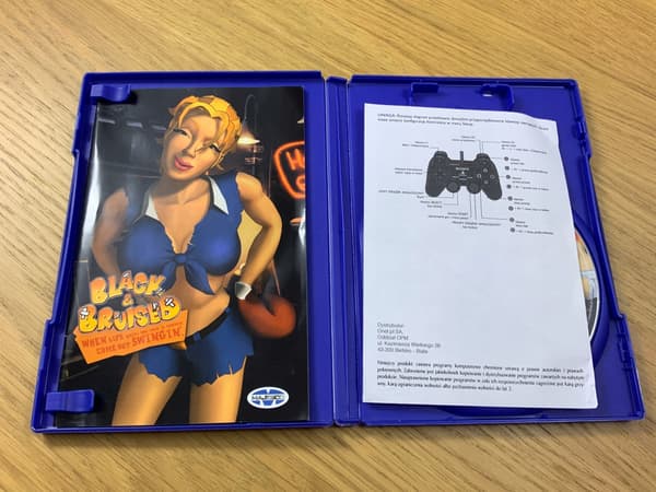 BLACK & BRUISED Polish PS2 manual