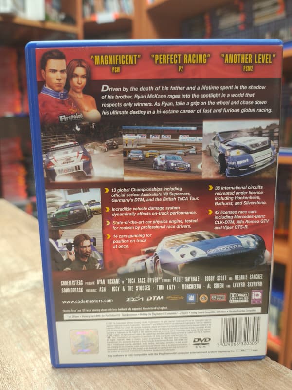 TOCA Race Driver PS2. SklepRetroWWA