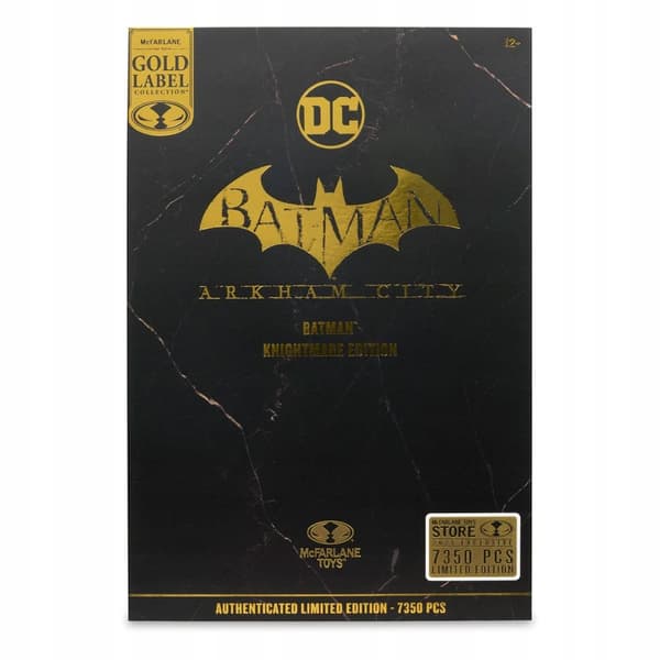 Batman Arkham City Knightmare Edition DC Multiverse Gold Label Figure