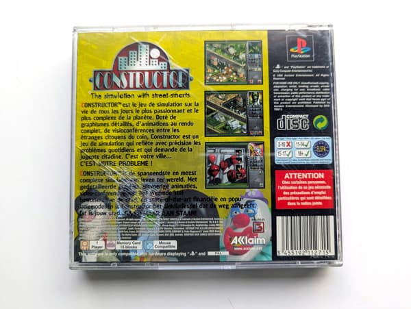 *** CONSTRUCTOR PLAYSTATION 1 PS1 PSX PSONE ***