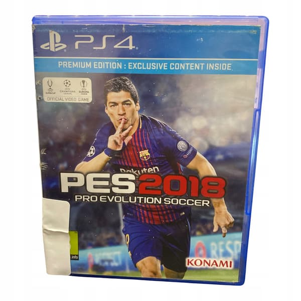 PS4 PRO GAME: EVOLUTION SOCCER 2018