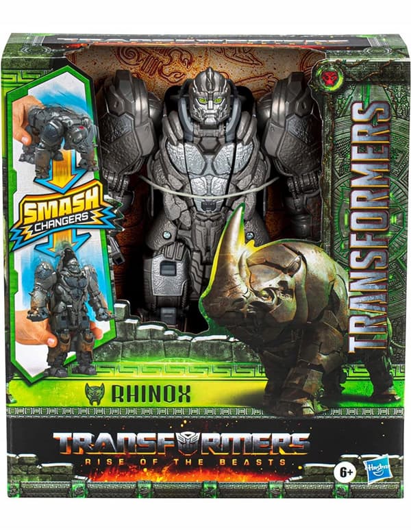 Transformers Smash Changers Action Rhinox 23 cm