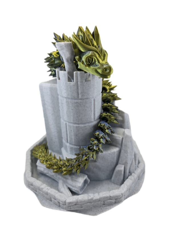 Fantasy Dragon Stand – 3D Print – Room Decoration
