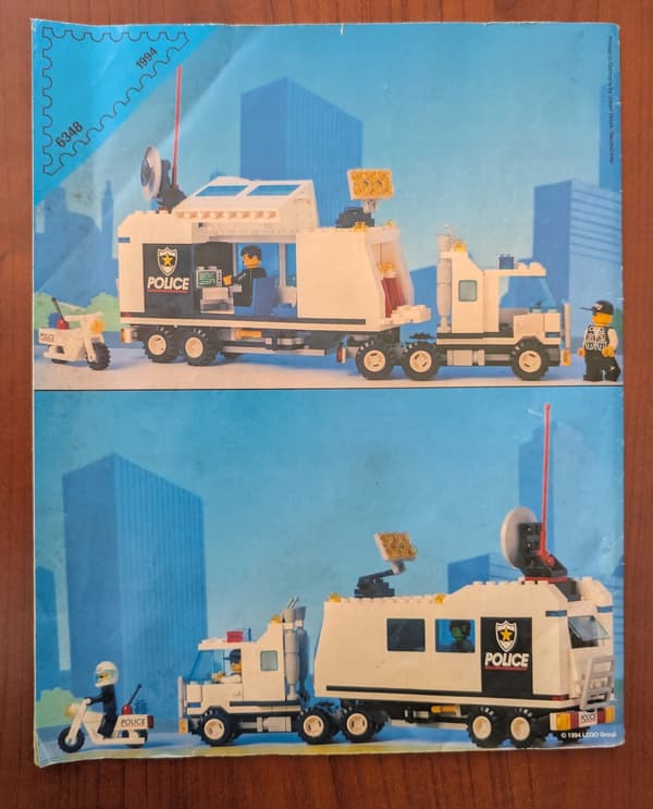 Lego 6348 Police Command Centre