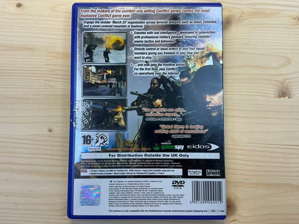 CONFLICT GLOBAL STORM – Ideal Edition – PS2 Complete Set