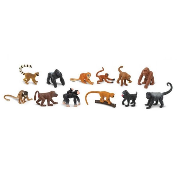 SAFARI LTD MONKEY Figurine Set – Montessori