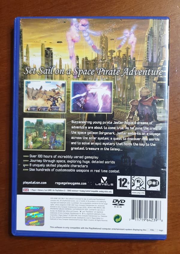 Rogue Galaxy – like new – for PlayStation 2 (PS2) #121