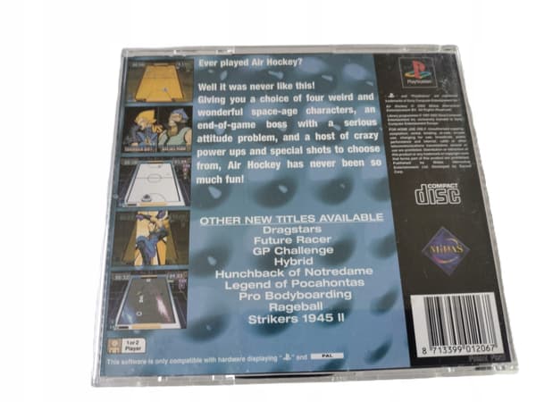 AIR HOCKEY PSX PS1 ENG