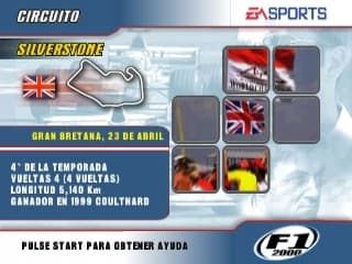 F1 2000 | PS1/PSX | ENG