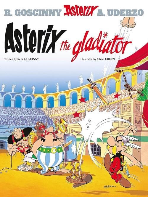 ASTERIX THE GLADIATOR – René Goscinny (BOOK)