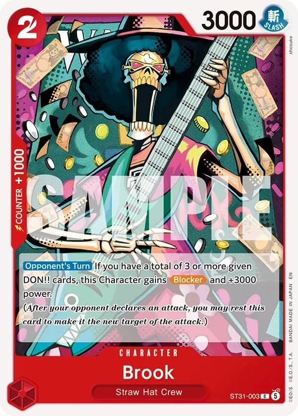 One Piece CG: ST31 Starter Deck – RED Monkey.D.Luffy
