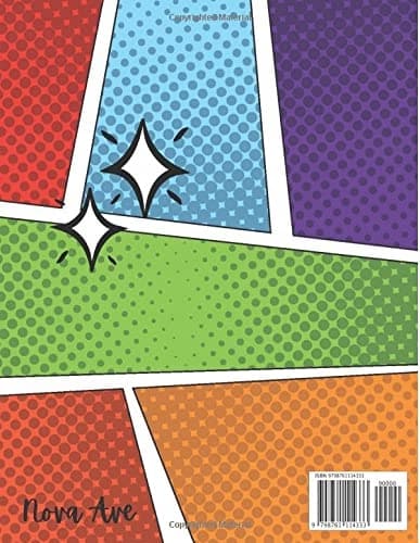 Blank Comic Book: Draw Your Own Comic Book, 150 Blank Pages, Large, 8.5 x 1
