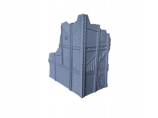 Folding Orc Ruins – Tall (WTC), 3D print for wargames