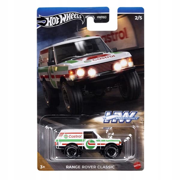 HOT WHEELS Speed Graphics Series 2/5 RANGE ROVER CLASSIC