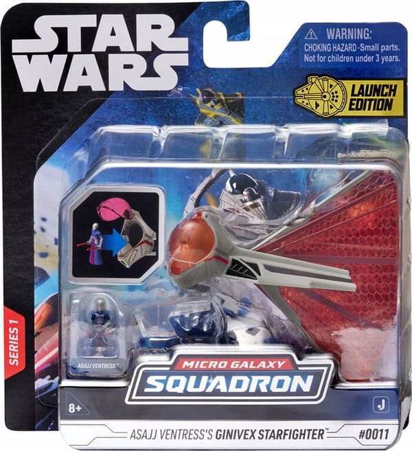 Jazwares Star Wars Micro Light Armour Class Assajj Ventress's Ginivex Set