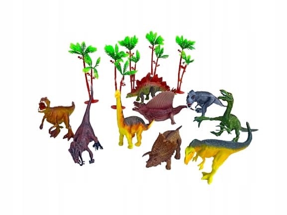 Dinosaur World Temi 3+ P9C92 figurines with playmat