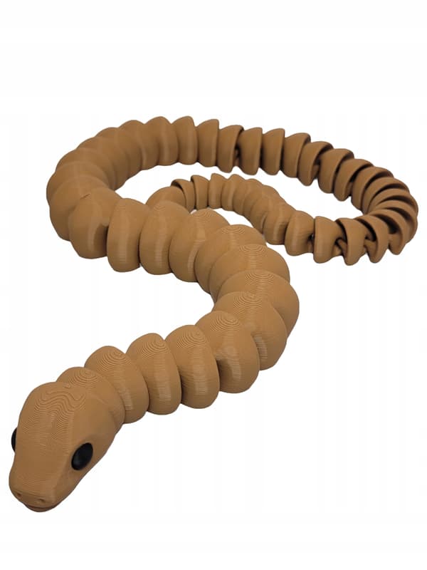 Movable snake figurine – zoo, farm, pet – 32 cm