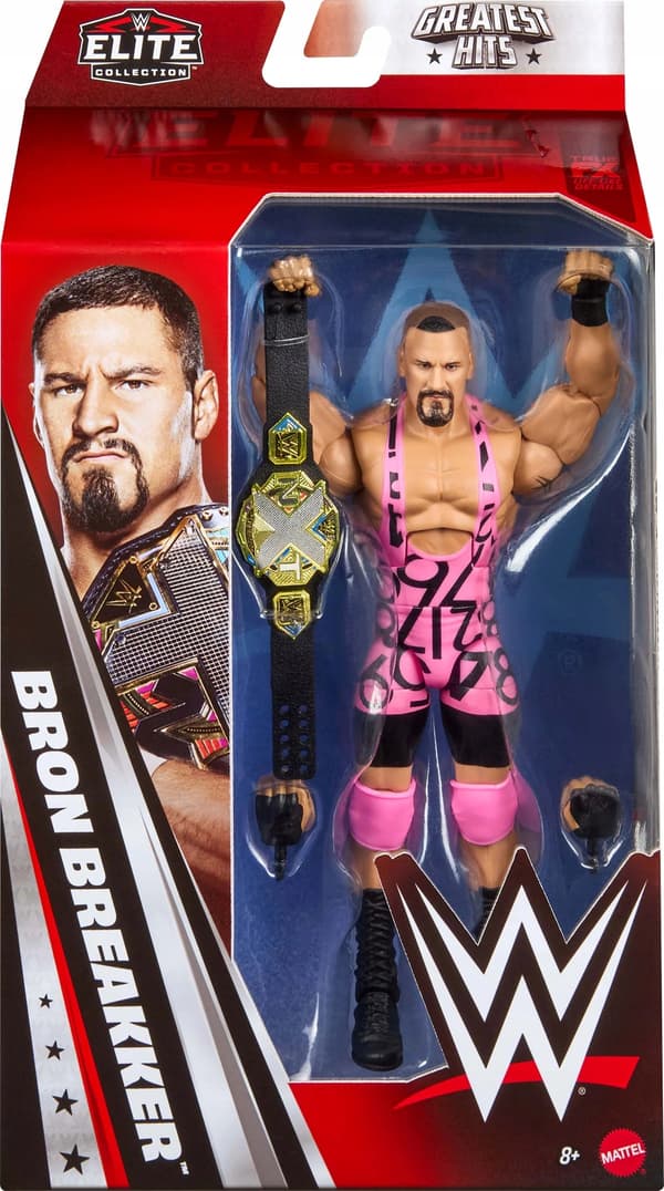 MATTEL WWE Elite Greatest Hits Bron Breakker Figure