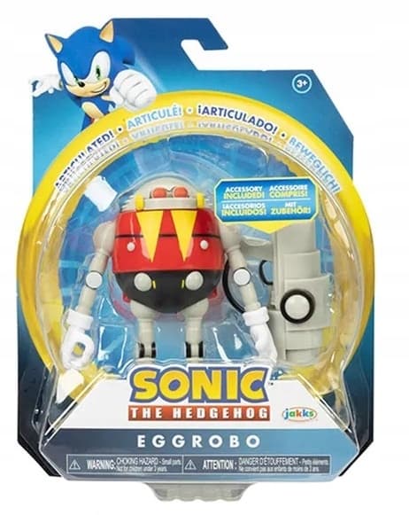 Sonic the Hedgehog: Fast as Lightning – EggRobo Figure, 10 cm