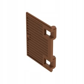Lego 60800a 6009645 shutter, brown RB, 1 piece, P528