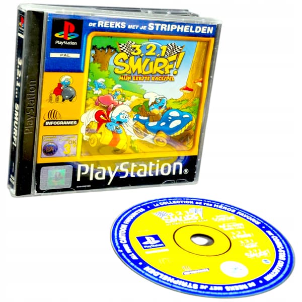 3.2.1 Smurf PlayStation (PSX) boxed copy #3