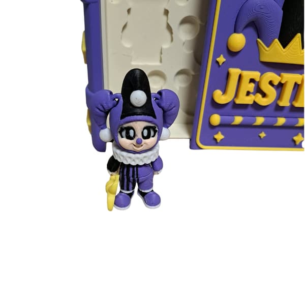 Jester 3D-printed figurine set