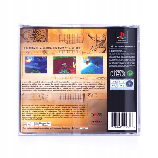 Spider The Video Game | PS1/PSX | ENG