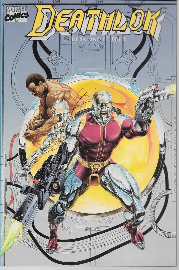 Marvel Deathlok Comic 1–4/1990 (in English)