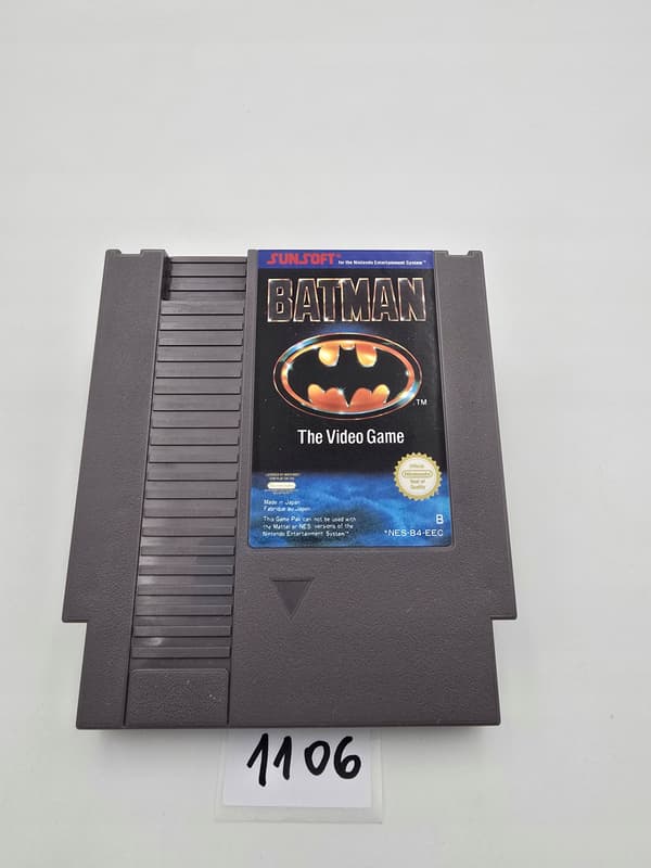 NINTENDO NES BATMAN THE VIDEO GAME – ORIGINAL